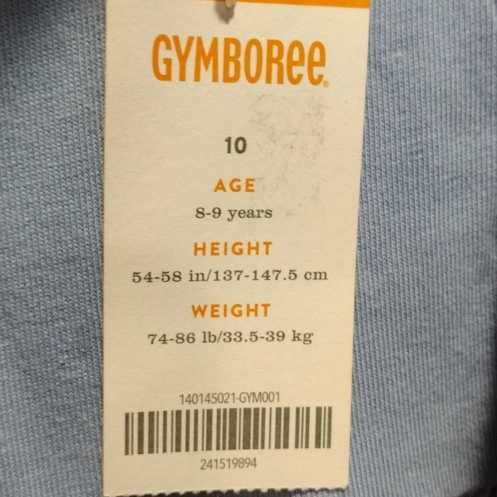 Gymboree Kids’ Size 10 Butterfly Print Long Sleeve Dress – Colorful Design